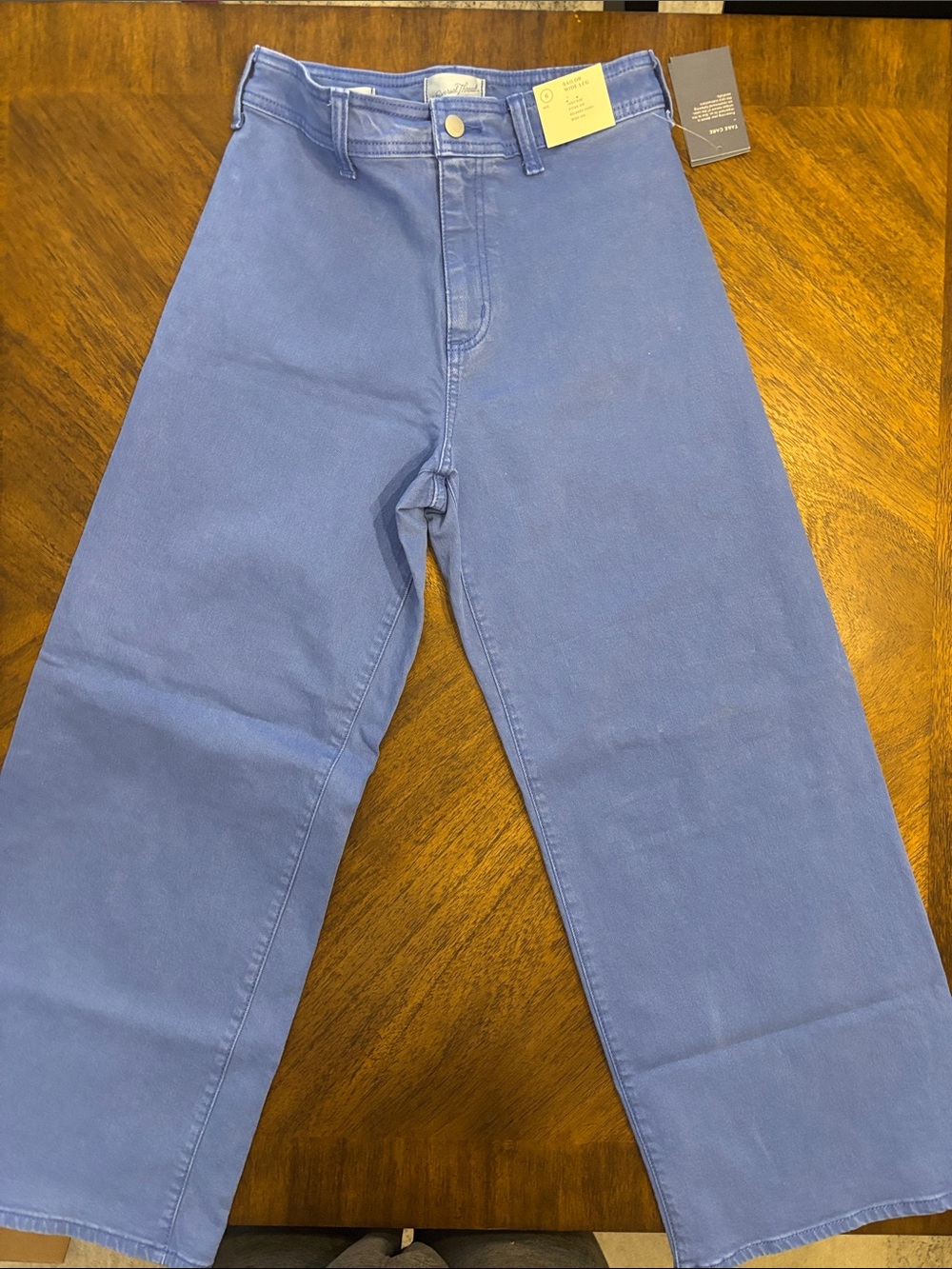 Universal Thread Men's Lavender-Blue Bootcut Jeans